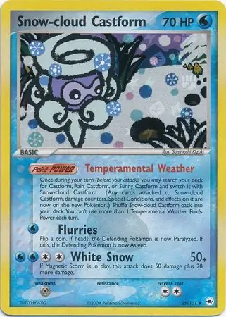 Snow-cloud Castform