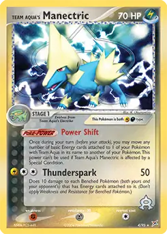 Team Aqua's Manectric