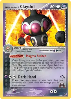 Team Magma's Claydol