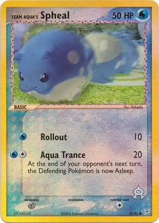 Team Aqua's Spheal