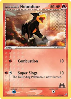 Team Magma's Houndour