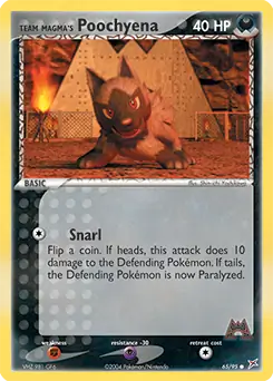 Team Magma's Poochyena