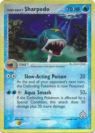 Team Aqua's Sharpedo