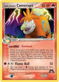 Team Magma's Camerupt