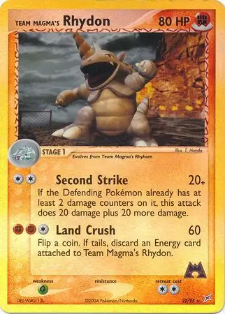 Team Magma's Rhydon