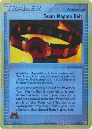 Team Magma Belt