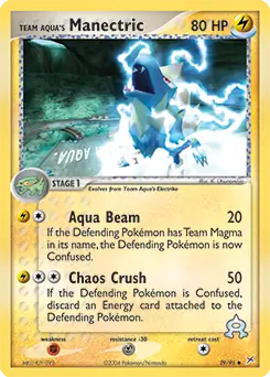 Team Aqua's Manectric