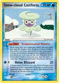 Snow-cloud Castform