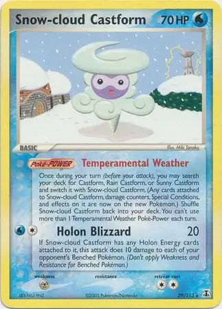 Snow-cloud Castform