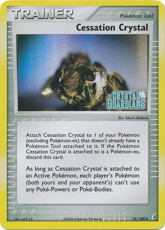 Cessation Crystal