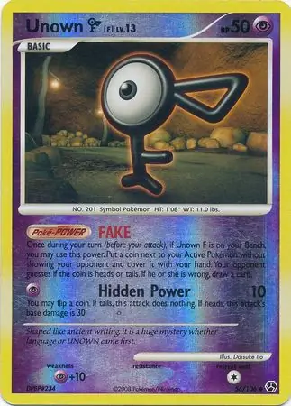 Unown F