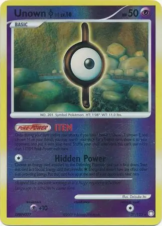 Unown I