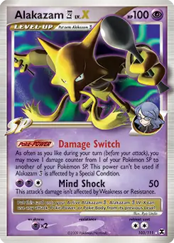 Alakazam E4 Lv.X