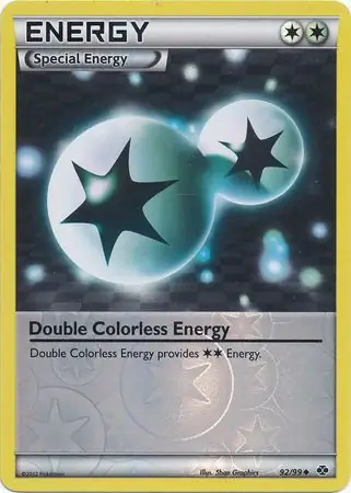 Double Colorless Energy