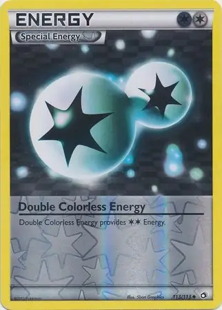 Double Colorless Energy