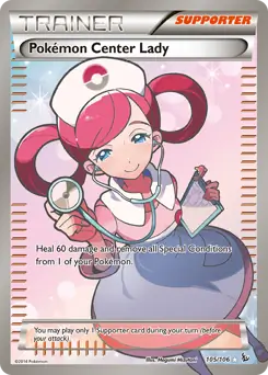 Full Art Pokemon Center Lady