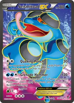 Full Art Seismitoad EX