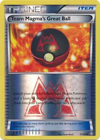 Team Magma's Great Ball