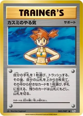 Misty's Determination