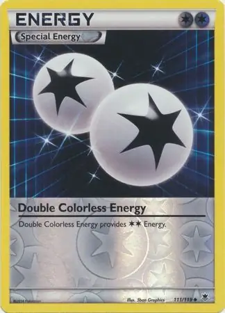 Double Colorless Energy