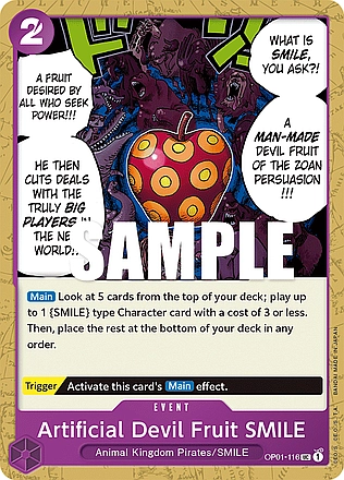 Artificial Devil Fruit Smile