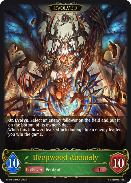 Deepwood Anomaly