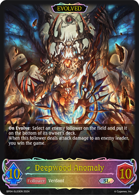 Deepwood Anomaly