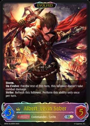 Albert Levin Saber