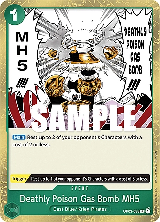 Deathly Poison Gas Bomb MH5