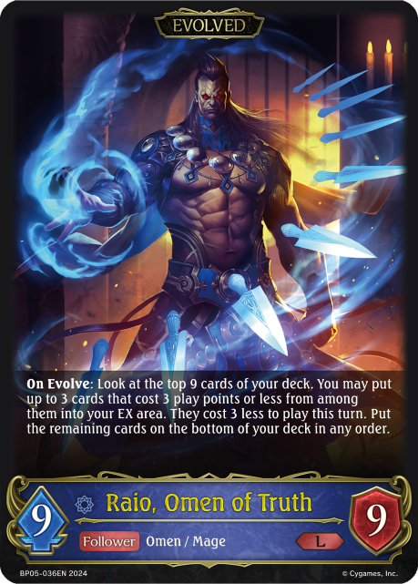 Raio Omen of Truth