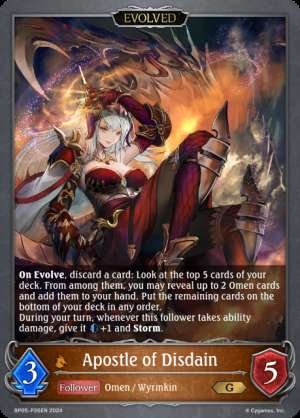 Apostle of Disdain