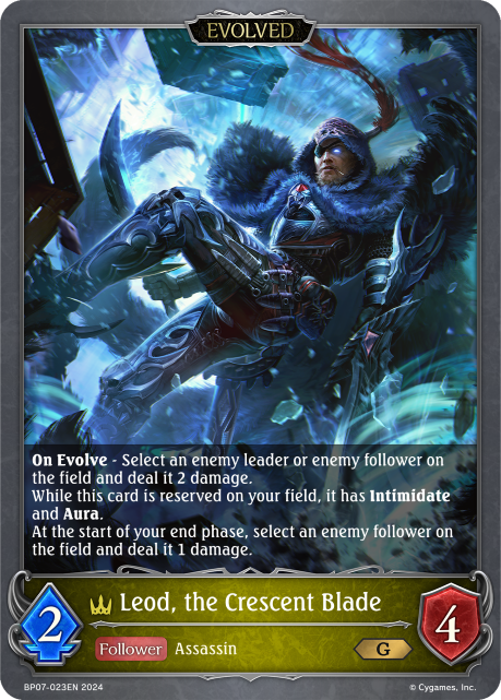 Leod, the Cresent Blade