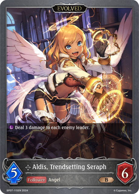 Aldis, Trendsetting Seraph