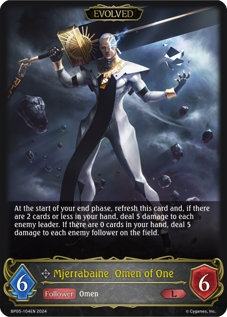 Mjerrabaine Omen of One