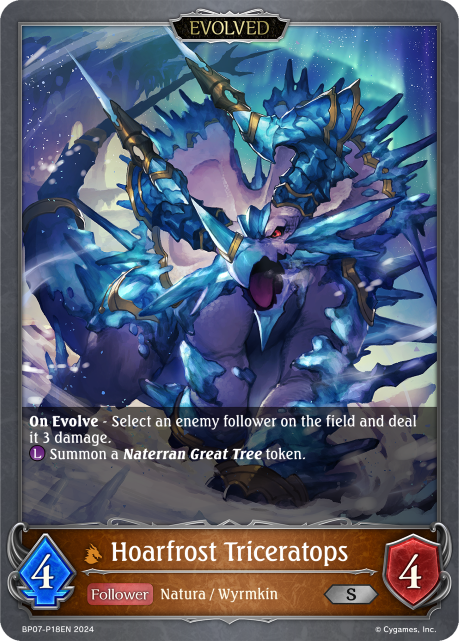 Hoarfrost Triceratops