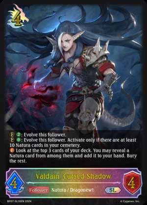 Valdain, Cursed Shadow