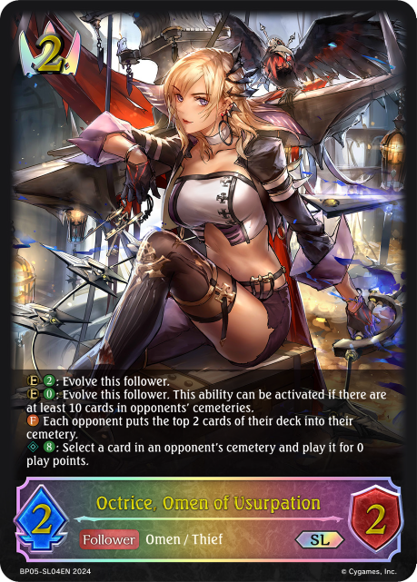 Octrice Omen of Usurpation