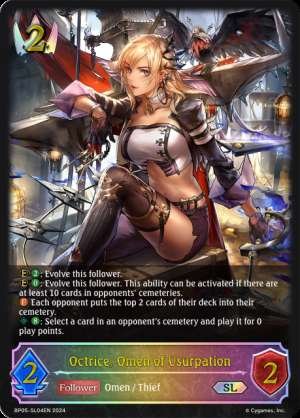 Octrice Omen of Usurpation