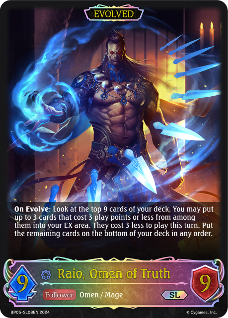 Raio Omen of Truth