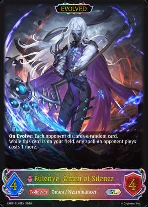 Rulenye Omen of Silence