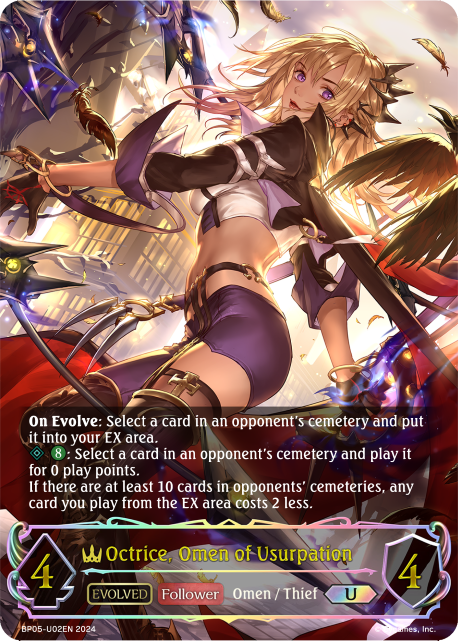 Octrice Omen of Usurpation