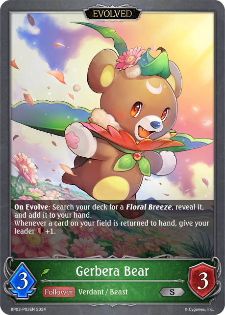 Gerbera Bear