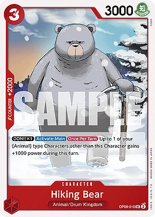 Hiking Bear