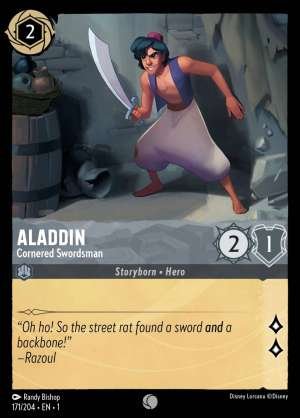 Aladdin – Cornered Swordsman