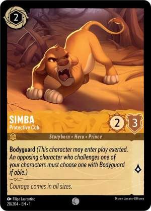 Simba – Protective Cub
