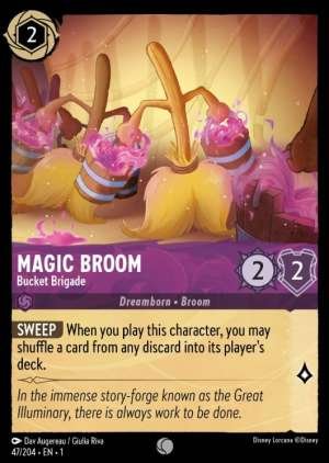 Magic Broom – Bucket Brigade