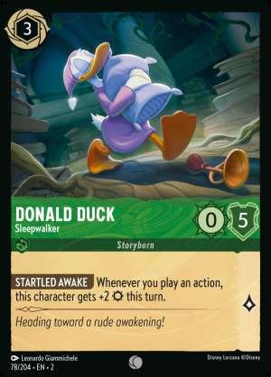 Donald Duck - Sleepwalker