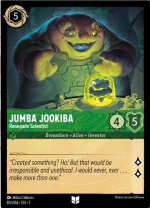Jumba Jookiba – Renegade Scientist