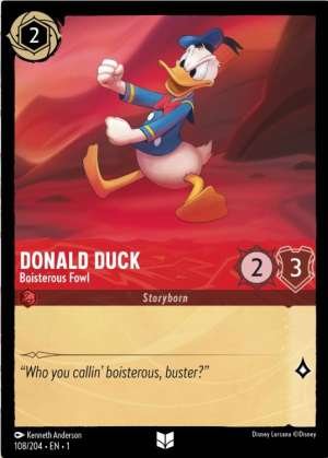 Donald Duck – Boisterous Fowl