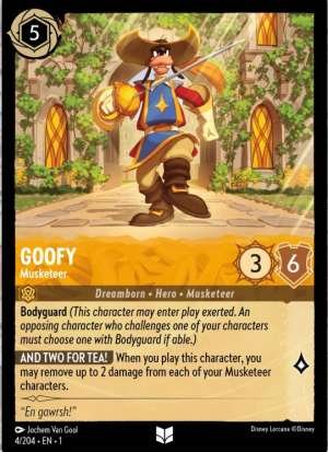 Goofy – Musketeer